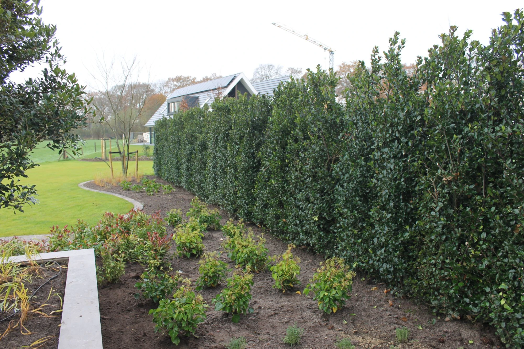 Landelijke tuin met weids uitzicht -1